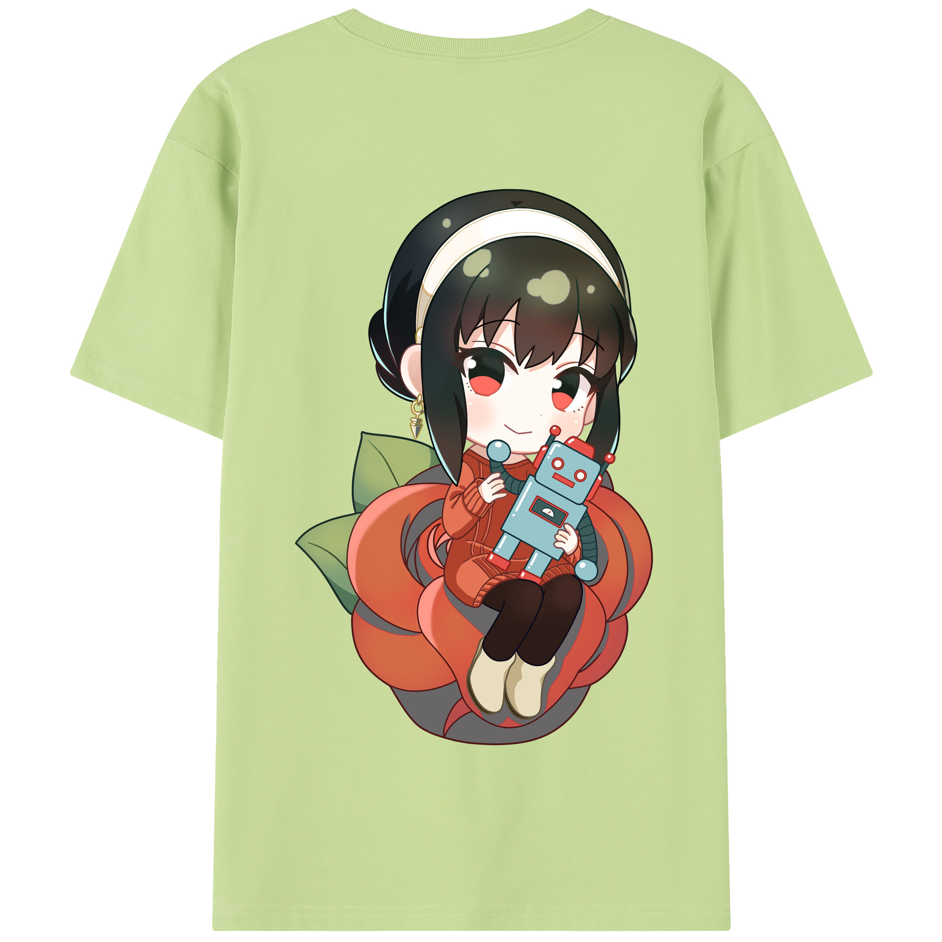 （画像用） SPY×FAMILY间谍家家酒 綿100％半袖Tシャツ（背面プリント）